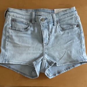 American Eagle Outfitters Light Blue Jean Shorts
